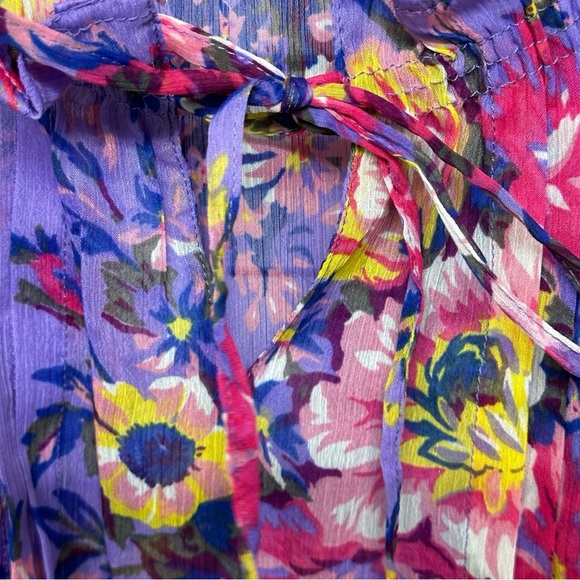 385 - FLORAL BLOUSE MEDIUM - Picture 14 of 16